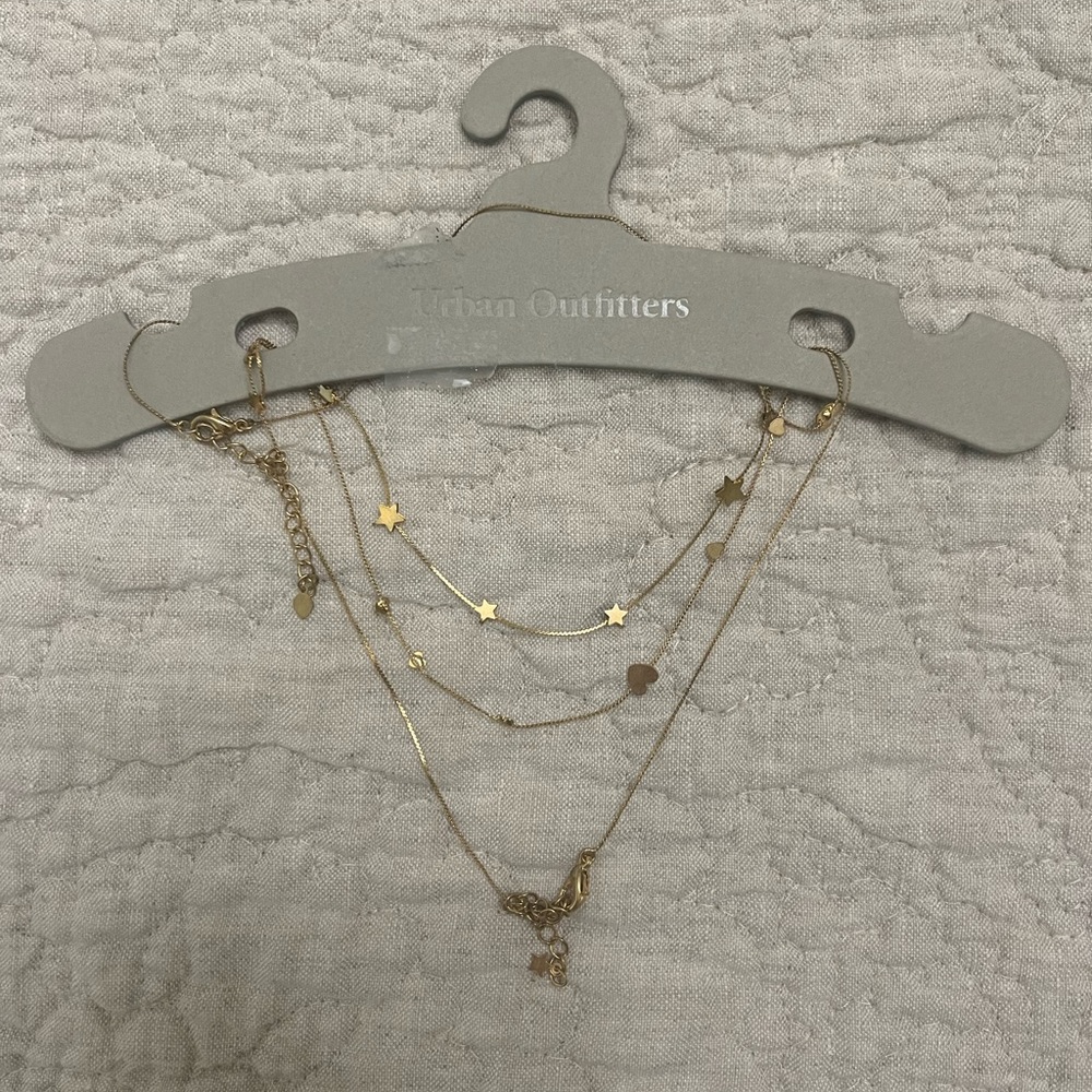 Urban outfitters hearts and stars choker NEW